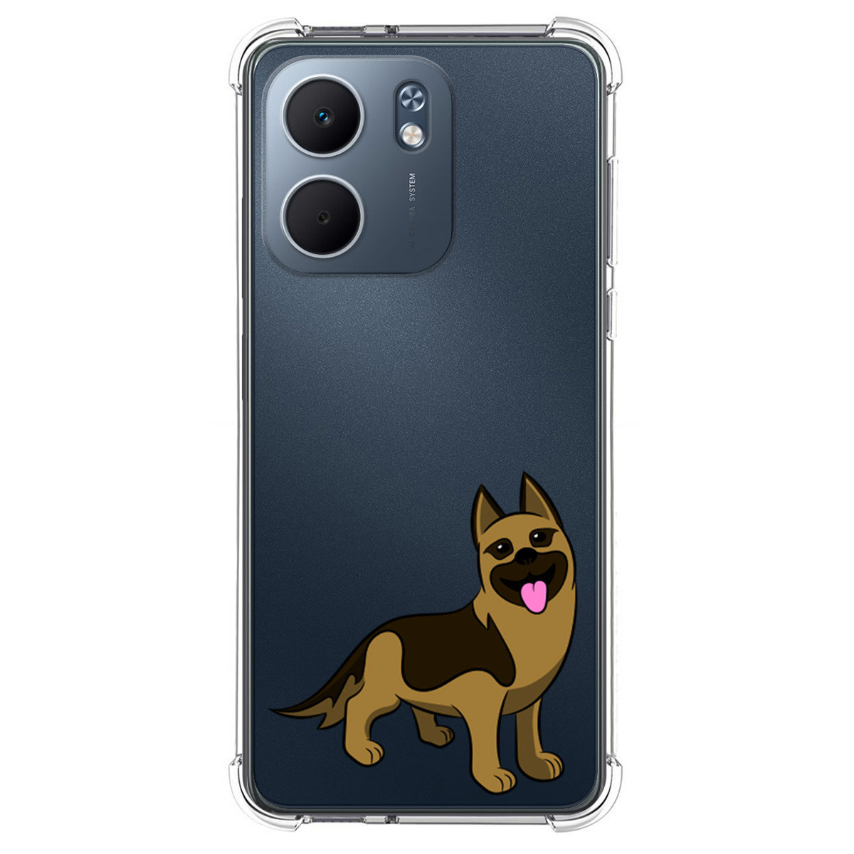 Funda Silicona Antigolpes para Oppo A5x diseño Perros 03 Dibujos