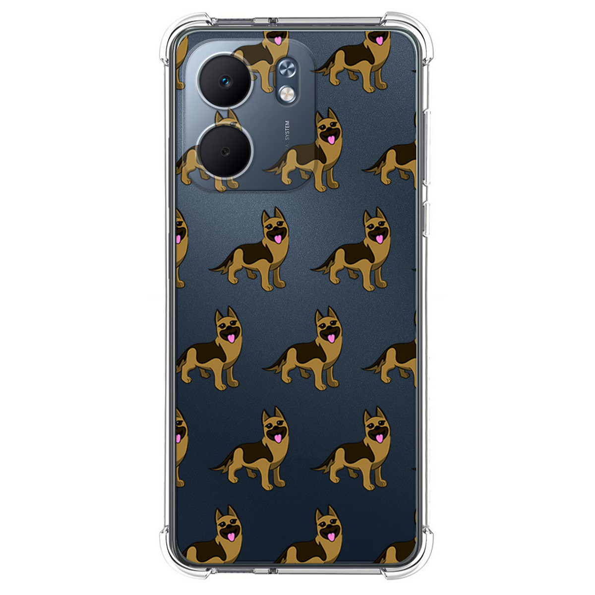 Funda Silicona Antigolpes para Oppo A5x diseño Perros 09 Dibujos