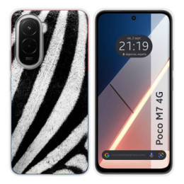 Funda Silicona para Xiaomi Poco M7 4G diseño Animal 02 Dibujos
