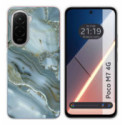 Funda Silicona para Xiaomi Poco M7 4G diseño Mármol 09 Dibujos