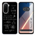 Funda Silicona para Xiaomi Poco M7 4G diseño Formulas Dibujos