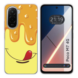 Funda Silicona para Xiaomi Poco M7 4G diseño Helado Vainilla Dibujos