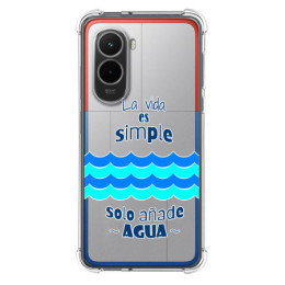 Funda Silicona Antigolpes para Xiaomi Poco M7 4G diseño Agua Dibujos