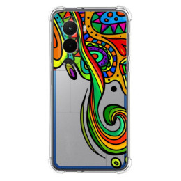Funda Silicona Antigolpes para Xiaomi Poco M7 4G diseño Colores Dibujos