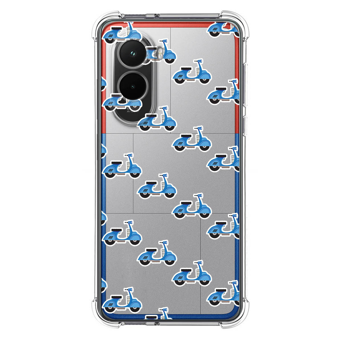 Funda Silicona Antigolpes para Xiaomi Poco M7 4G diseño Scooter Dibujos