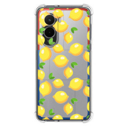 Funda Silicona Antigolpes para Xiaomi Poco M7 4G diseño Limones Dibujos