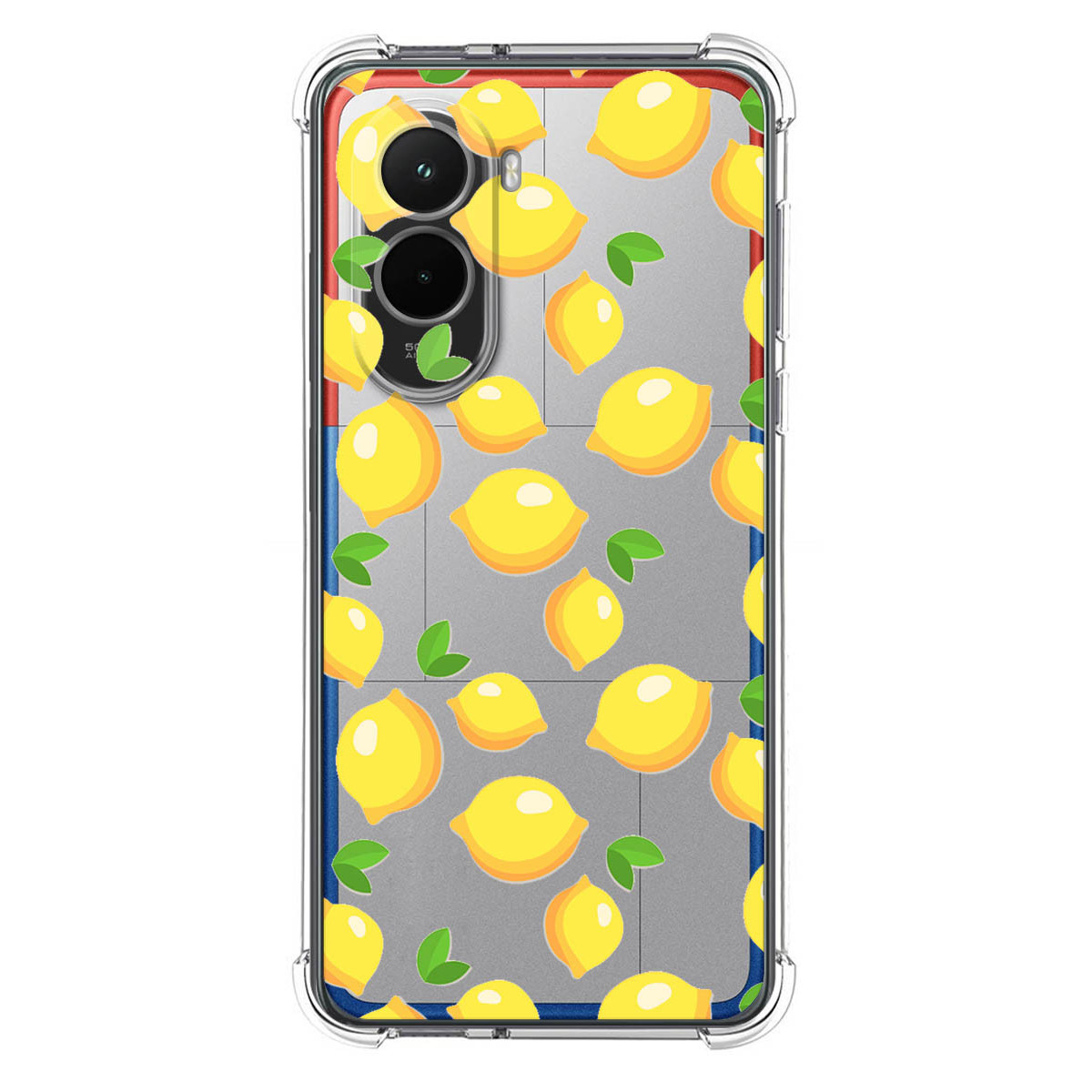Funda Silicona Antigolpes para Xiaomi Poco M7 4G diseño Limones Dibujos