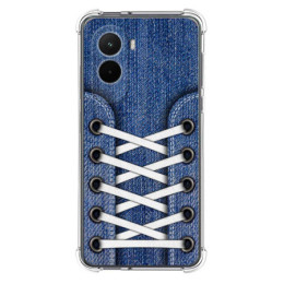 Funda Silicona Antigolpes para Xiaomi Poco M7 4G diseño Zapatillas 01 Dibujos