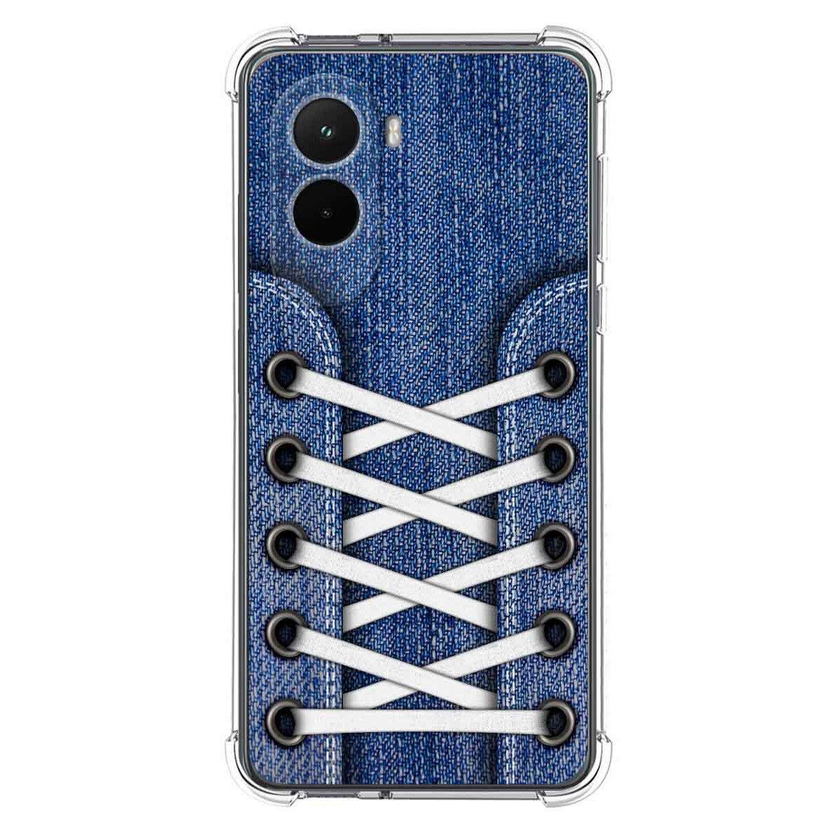 Funda Silicona Antigolpes para Xiaomi Poco M7 4G diseño Zapatillas 01 Dibujos