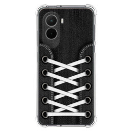 Funda Silicona Antigolpes para Xiaomi Poco M7 4G diseño Zapatillas 02 Dibujos