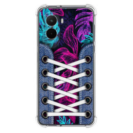 Funda Silicona Antigolpes para Xiaomi Poco M7 4G diseño Zapatillas 07 Dibujos