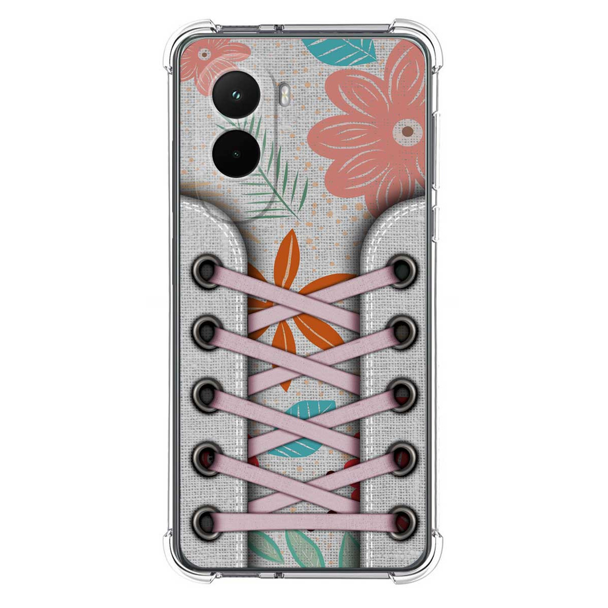 Funda Silicona Antigolpes para Xiaomi Poco M7 4G diseño Zapatillas 09 Dibujos