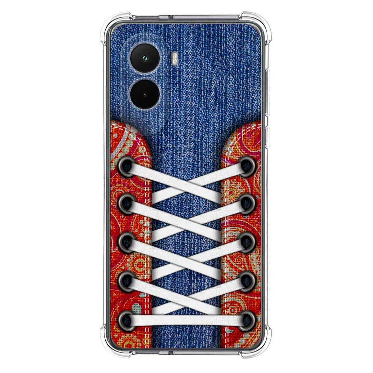 Funda Silicona Antigolpes para Xiaomi Poco M7 4G diseño Zapatillas 11 Dibujos
