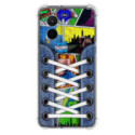 Funda Silicona Antigolpes para Xiaomi Poco M7 4G diseño Zapatillas 14 Dibujos