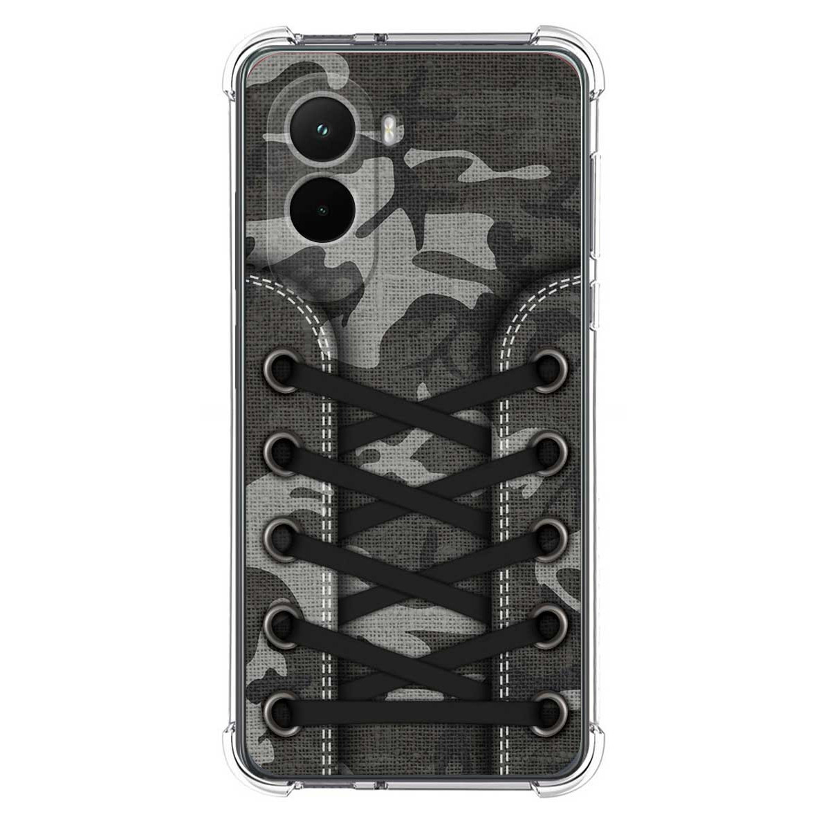 Funda Silicona Antigolpes para Xiaomi Poco M7 4G diseño Zapatillas 15 Dibujos