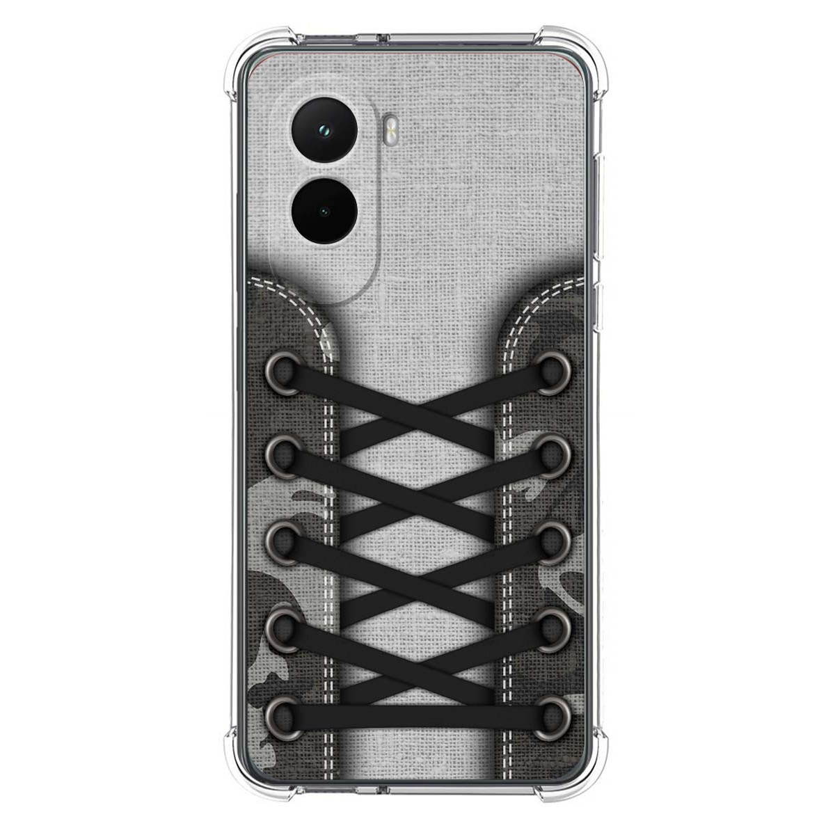 Funda Silicona Antigolpes para Xiaomi Poco M7 4G diseño Zapatillas 16 Dibujos