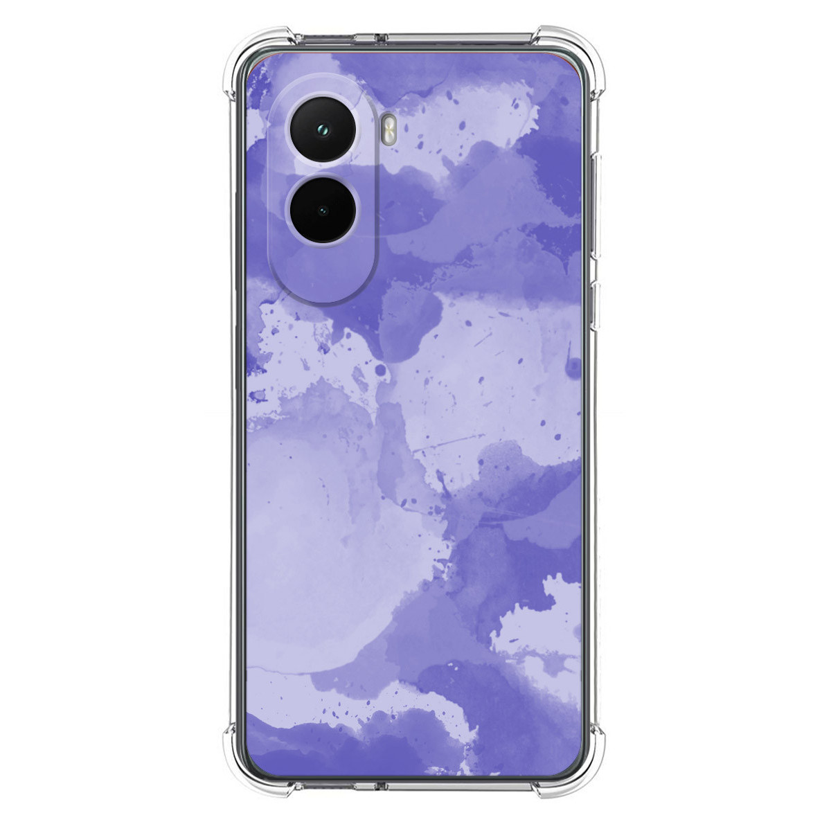 Funda Silicona Antigolpes para Xiaomi Poco M7 4G diseño Acuarela 01 Dibujos