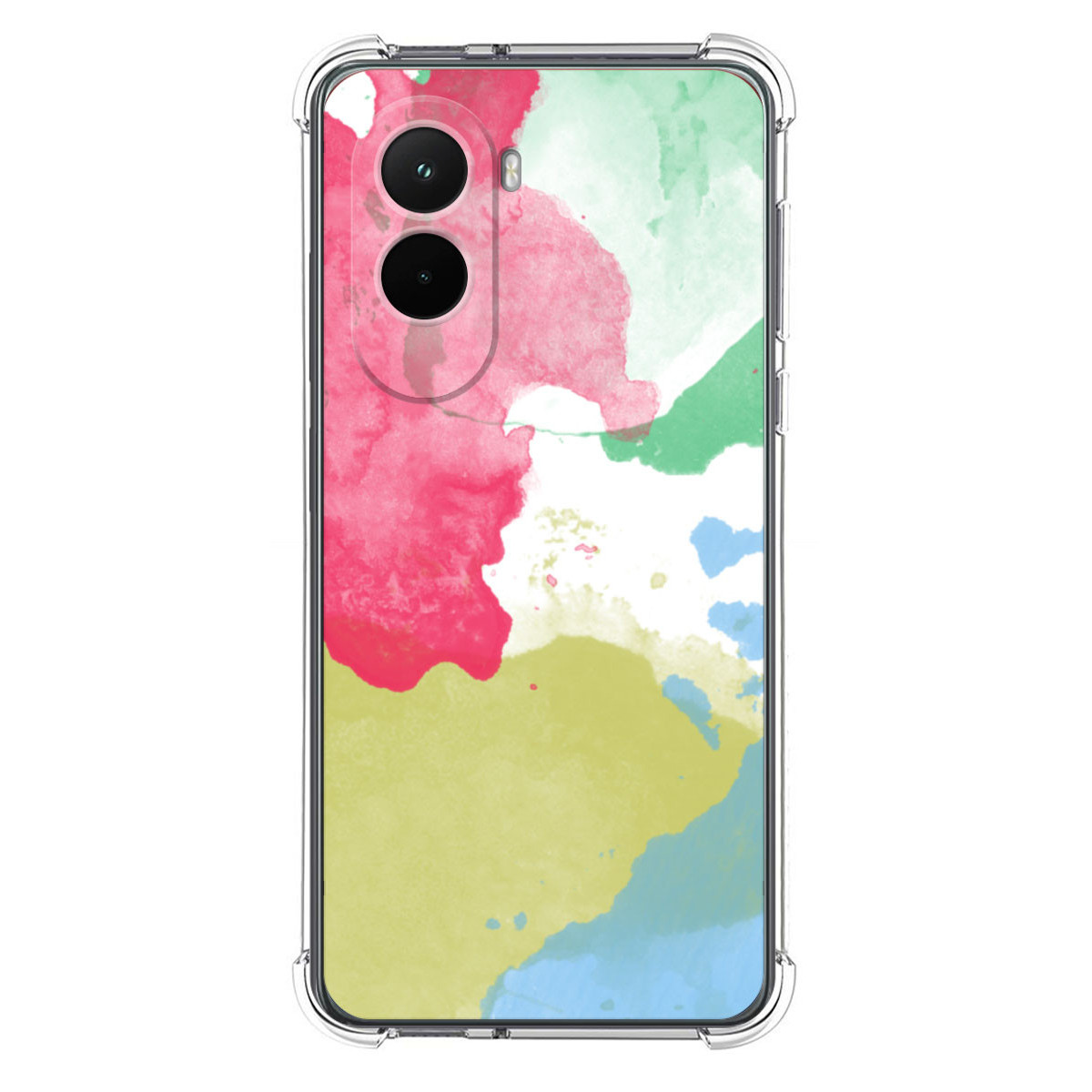 Funda Silicona Antigolpes para Xiaomi Poco M7 4G diseño Acuarela 02 Dibujos