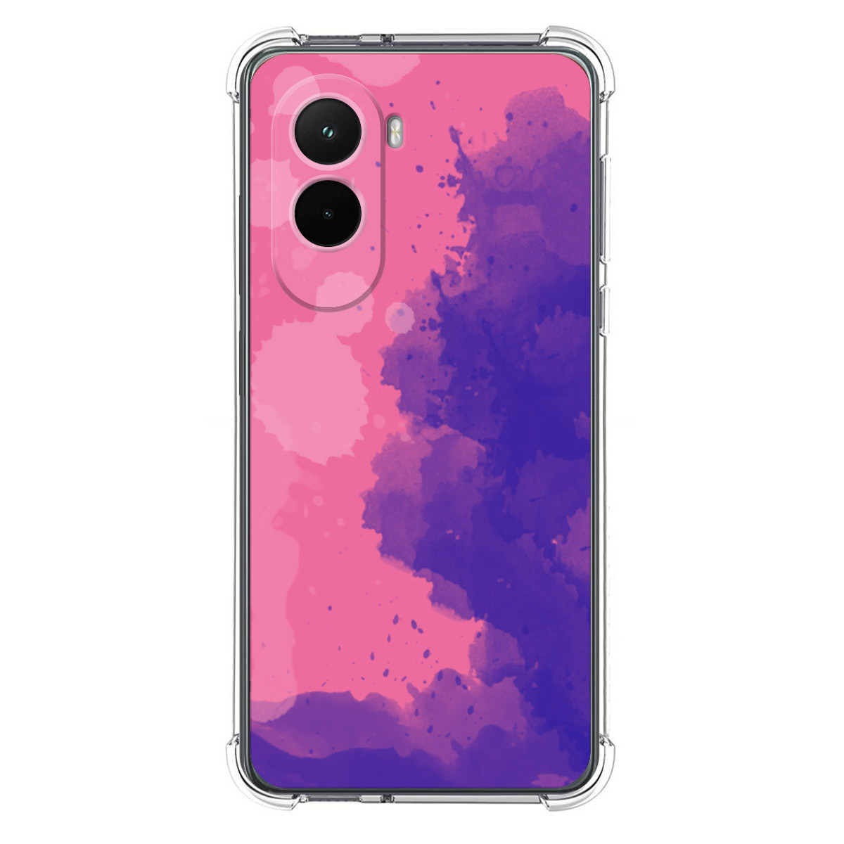 Funda Silicona Antigolpes para Xiaomi Poco M7 4G diseño Acuarela 07 Dibujos