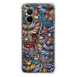 Funda Silicona Antigolpes para Xiaomi Poco M7 4G diseño Flores 04 Dibujos