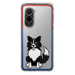 Funda Silicona Antigolpes para Xiaomi Poco M7 4G diseño Perros 01 Dibujos