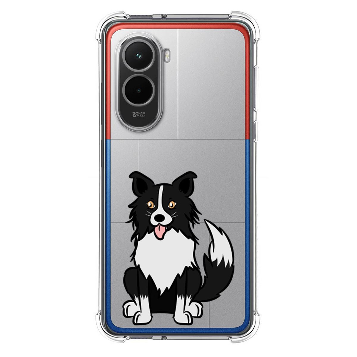 Funda Silicona Antigolpes para Xiaomi Poco M7 4G diseño Perros 01 Dibujos