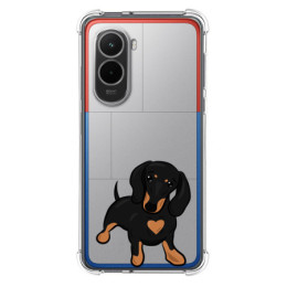 Funda Silicona Antigolpes para Xiaomi Poco M7 4G diseño Perros 04 Dibujos