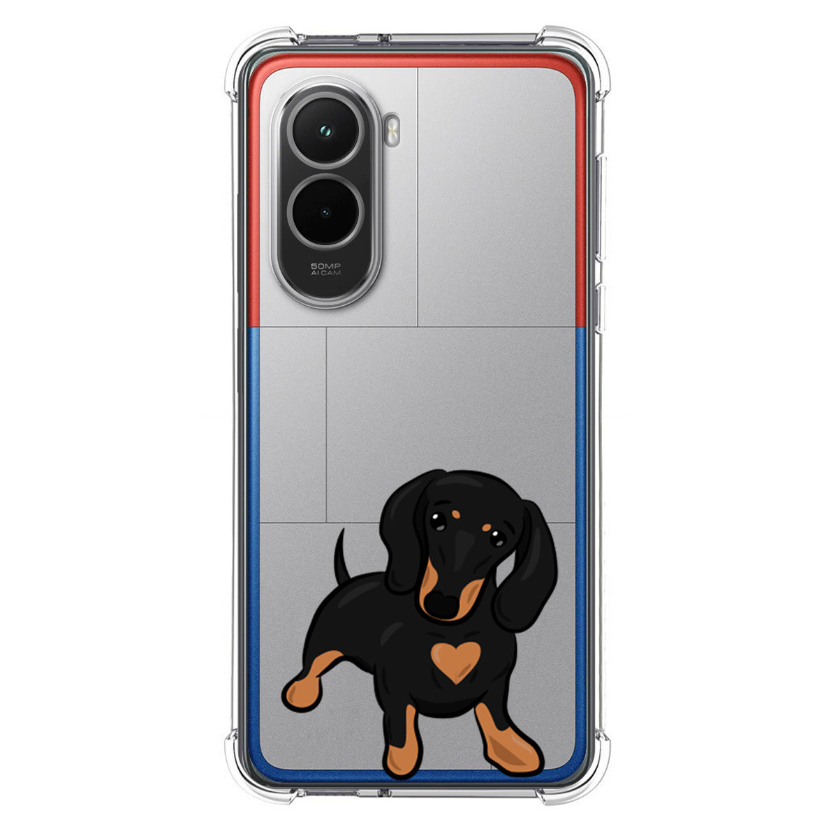Funda Silicona Antigolpes para Xiaomi Poco M7 4G diseño Perros 04 Dibujos