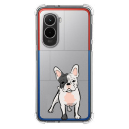 Funda Silicona Antigolpes para Xiaomi Poco M7 4G diseño Perros 06 Dibujos