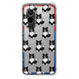 Funda Silicona Antigolpes para Xiaomi Poco M7 4G diseño Perros 07 Dibujos