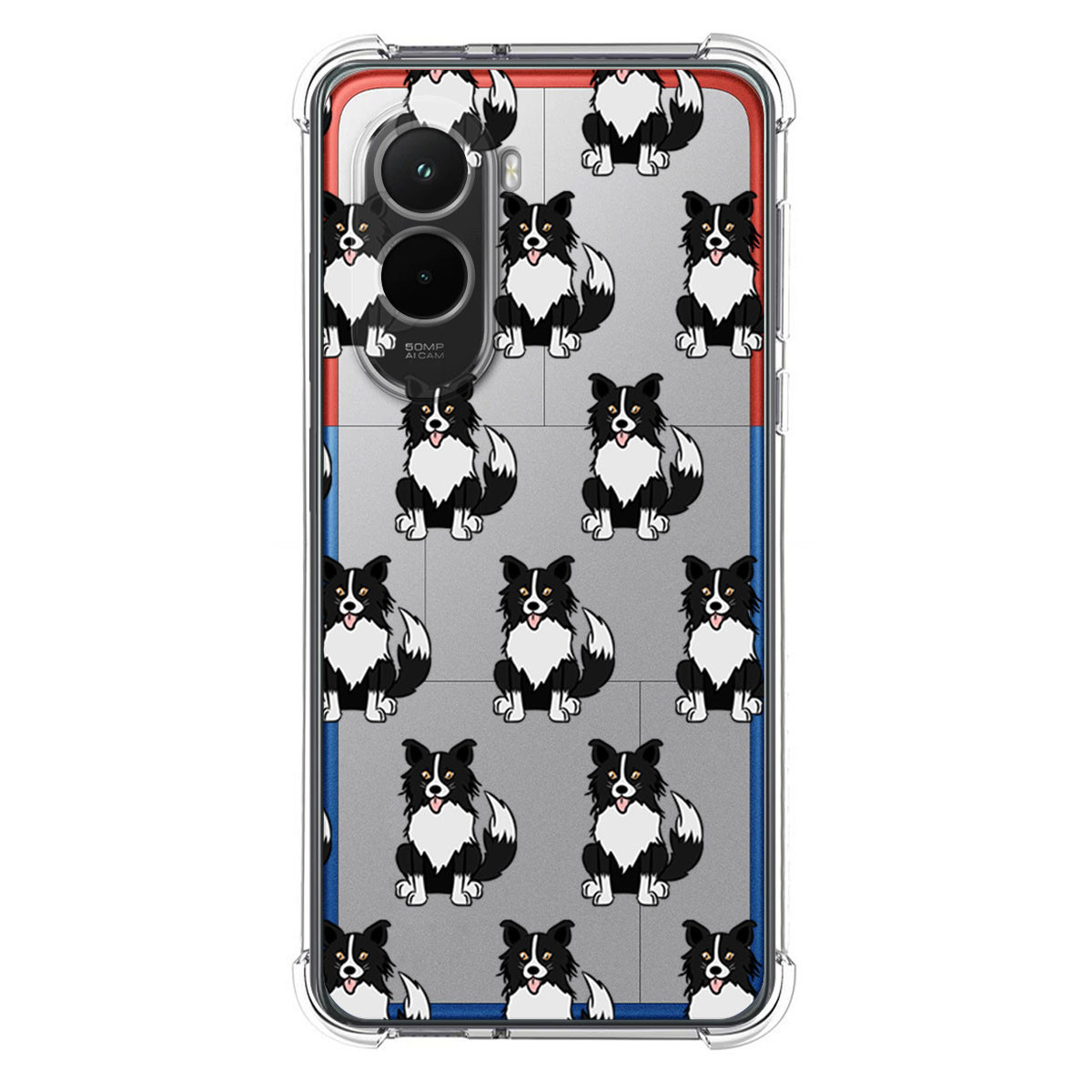 Funda Silicona Antigolpes para Xiaomi Poco M7 4G diseño Perros 07 Dibujos