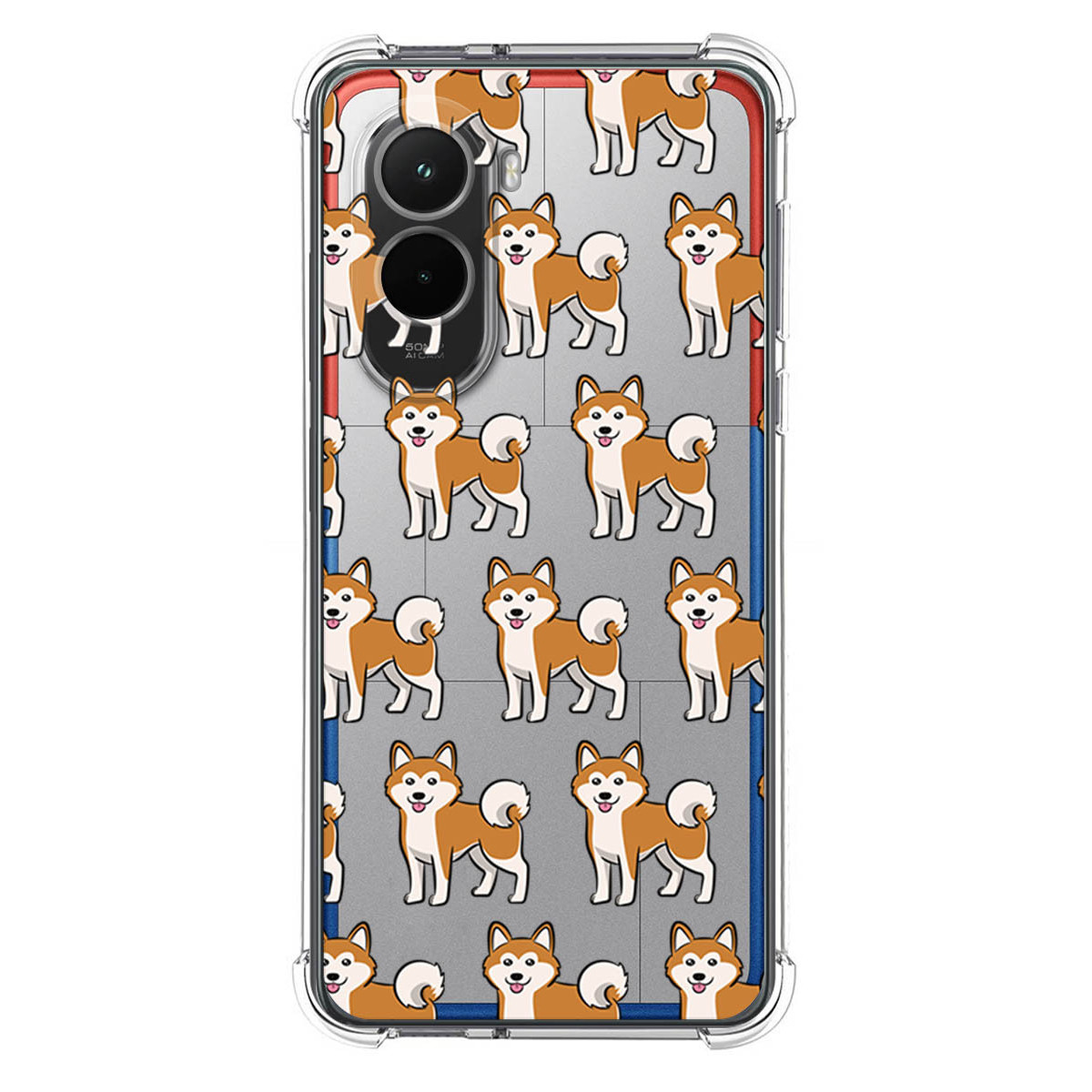 Funda Silicona Antigolpes para Xiaomi Poco M7 4G diseño Perros 08 Dibujos