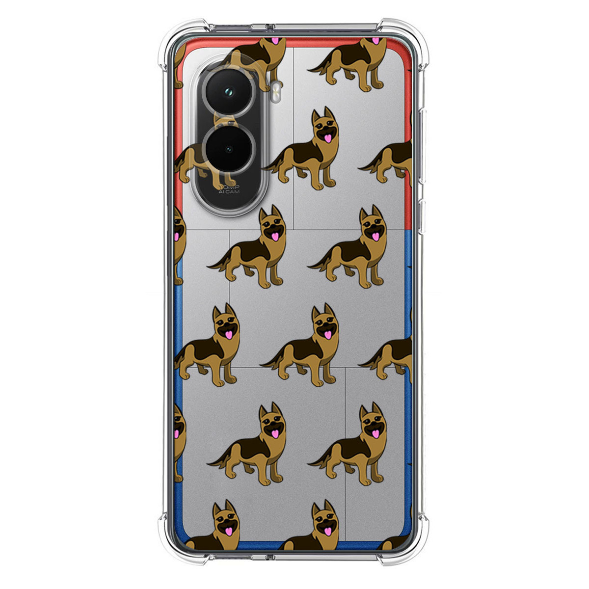 Funda Silicona Antigolpes para Xiaomi Poco M7 4G diseño Perros 09 Dibujos