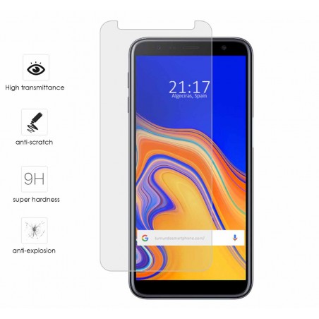 Protector Cristal Templado para Samsung Galaxy J6+ Plus Vidrio