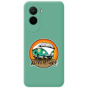 Funda Silicona Líquida Verde para Xiaomi Poco M7 4G diseño Adventure Dibujos