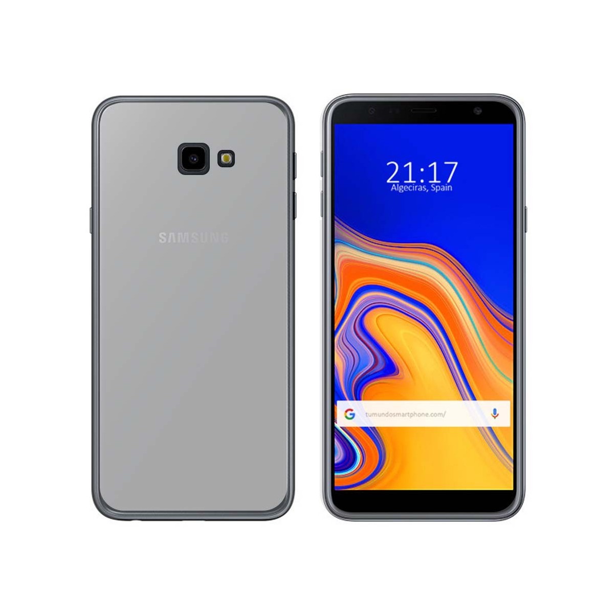 Funda Gel Tpu para Samsung Galaxy J4+ Plus Color Transparente
