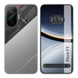 Funda Silicona Gel TPU Transparente para Xiaomi Poco F7 5G