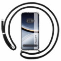 Funda Colgante Transparente para Xiaomi Poco F7 5G con Cordon Negro