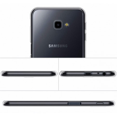 Funda Gel Tpu Fina Ultra-Thin 0,5mm Transparente para Samsung Galaxy J4+ Plus