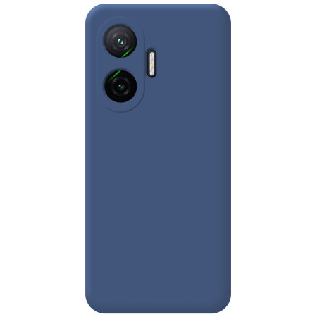 Funda Silicona Líquida Ultra Suave para Xiaomi Poco F7 5G color Azul