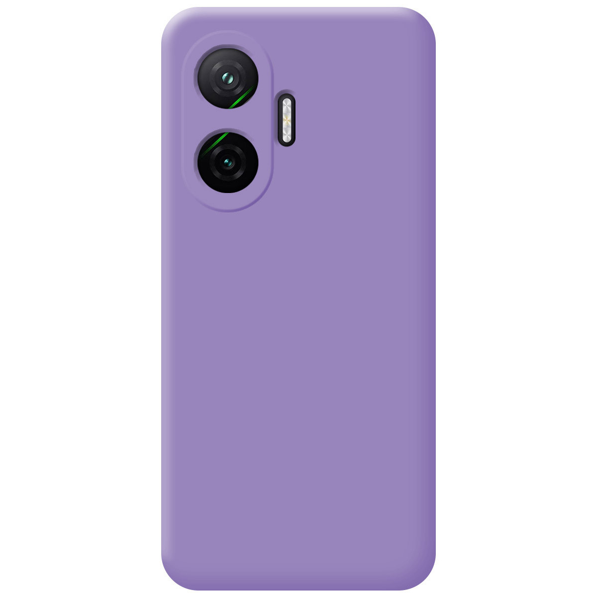 Funda Silicona Líquida Ultra Suave para Xiaomi Poco F7 5G color Morada