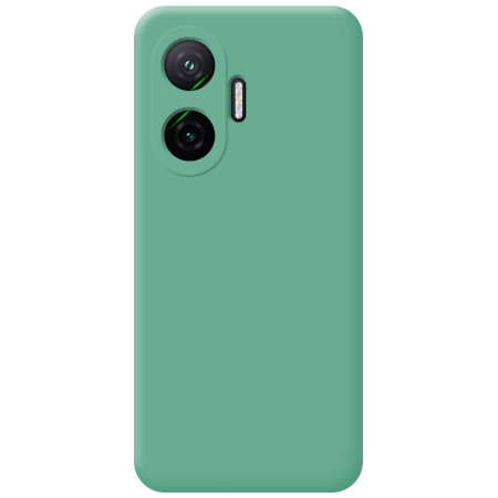 Funda Silicona Líquida Ultra Suave para Xiaomi Poco F7 5G color Verde