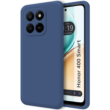 Funda Silicona Líquida Ultra Suave para Huawei Honor 400 Smart 5G color Azul