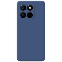 Funda Silicona Líquida Ultra Suave para Huawei Honor 400 Smart 5G color Azul 2