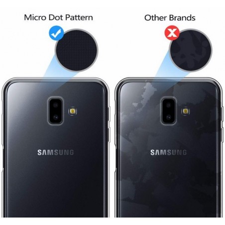 Funda Gel Tpu Fina Ultra-Thin 0,5mm Transparente para Samsung Galaxy J6+ Plus