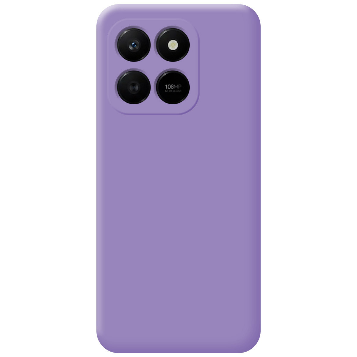Funda Silicona Líquida Ultra Suave para Huawei Honor 400 Smart 5G color Morada
