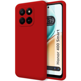 Funda Silicona Líquida Ultra Suave para Huawei Honor 400 Smart 5G color Roja
