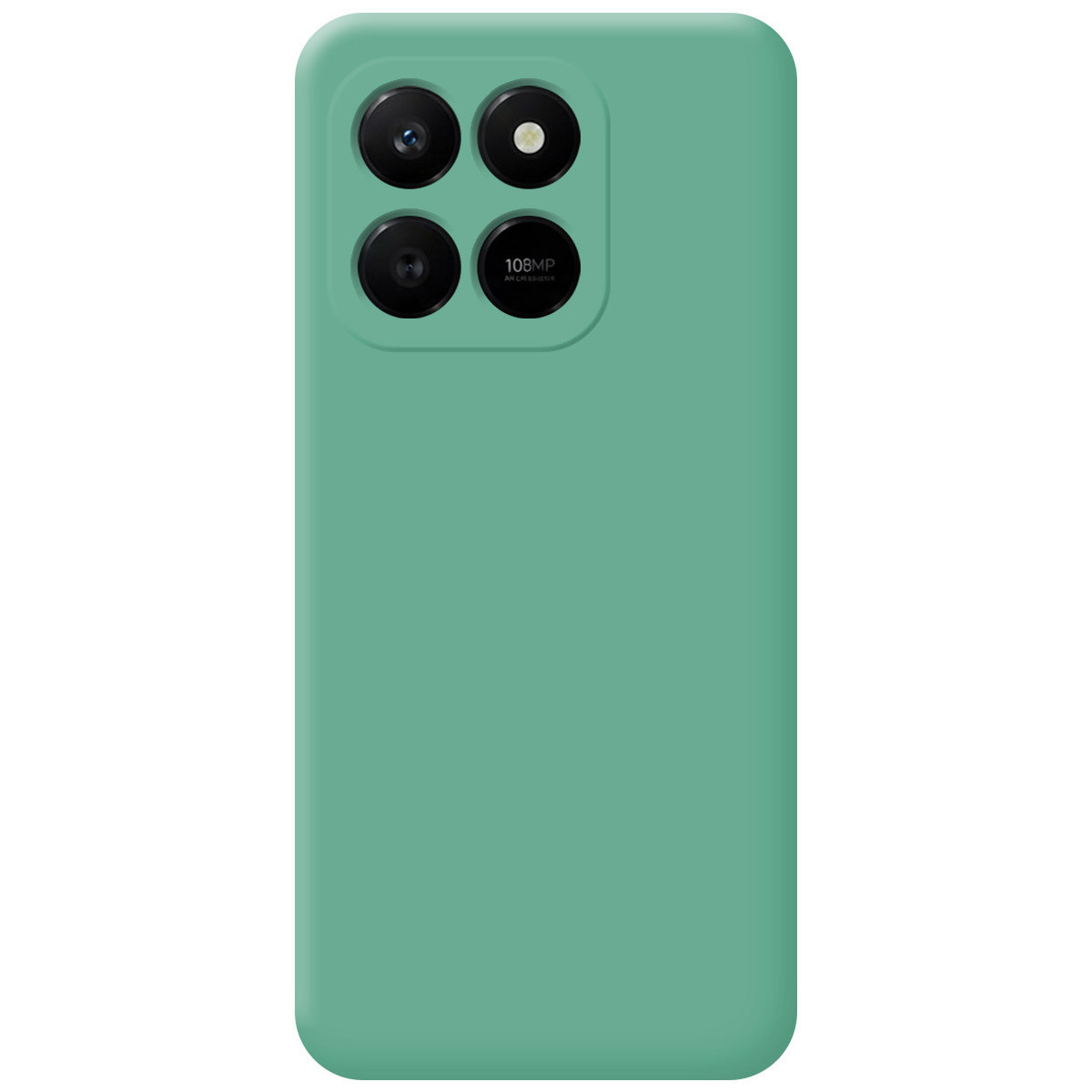 Funda Silicona Líquida Ultra Suave para Huawei Honor 400 Smart 5G color Verde