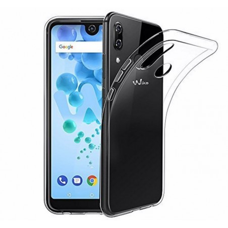 Funda Gel Tpu Fina Ultra-Thin 0,5mm Transparente para Wiko View2 Pro