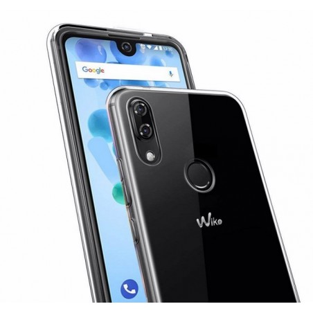 Funda Gel Tpu Fina Ultra-Thin 0,5mm Transparente para Wiko View2 Pro